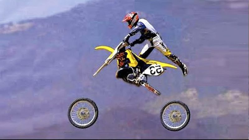 He’s totally gonna stick that landing, btw...